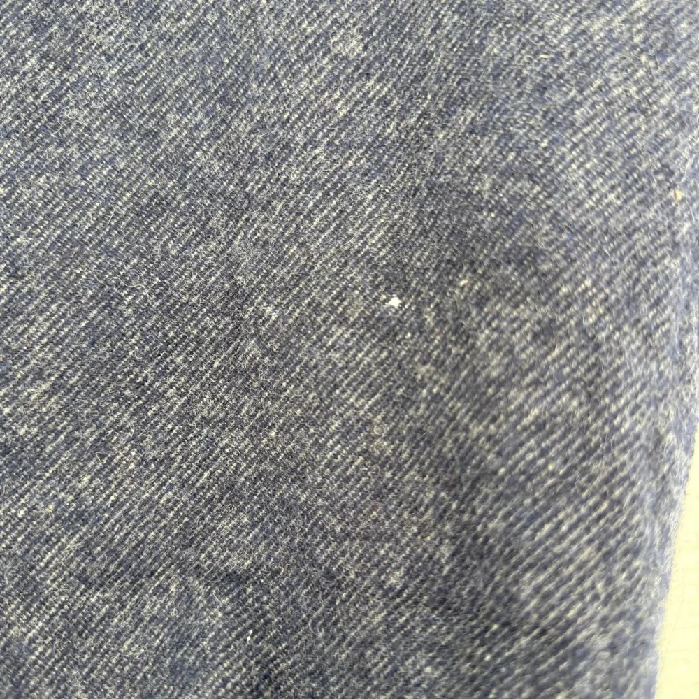 Polo Ralph Lauren Scarf Mens OS Charcoal Grey Reversible Big Pony Wool Blend
